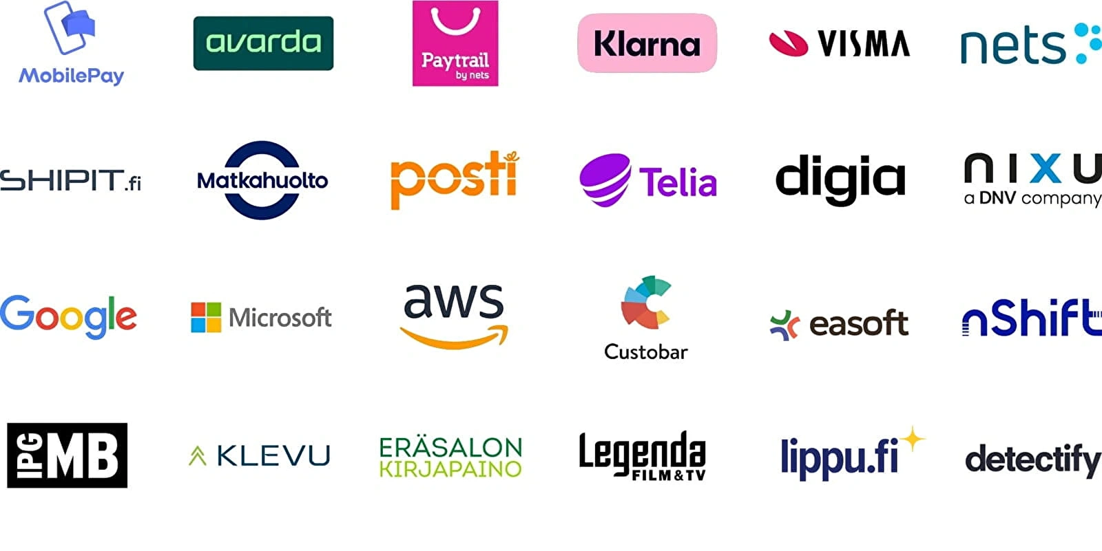 Tremedian yhteistyökumppanit.